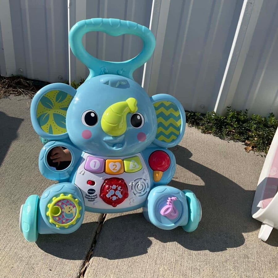 VTech Toddle and Stroll Musical Elephant Walker