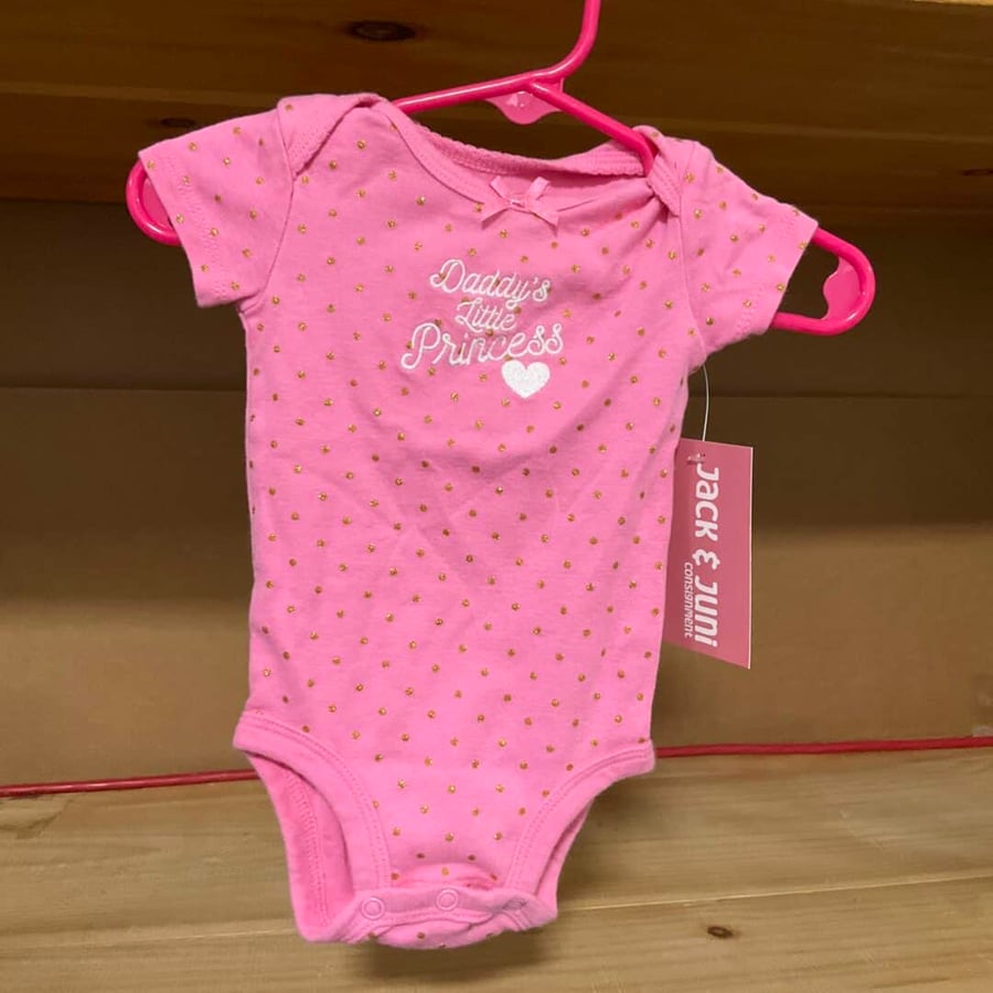 GIRLS - 0/3 Month - Onesie