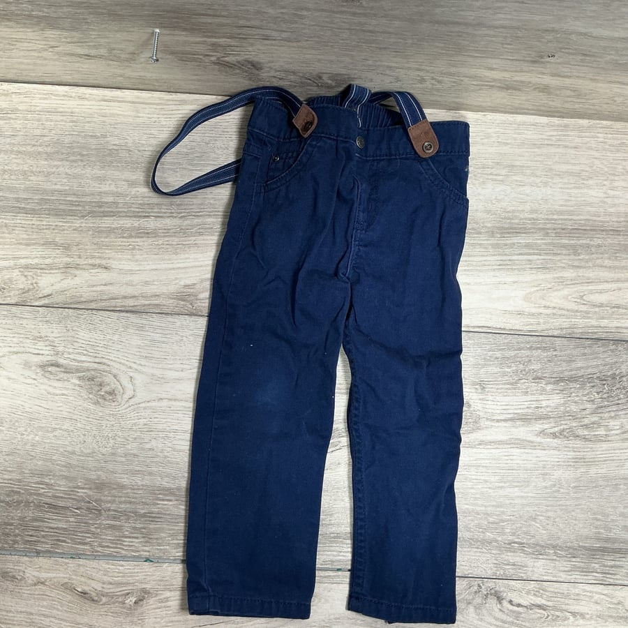 BOYS - 24 Month - Pants with Suspenders