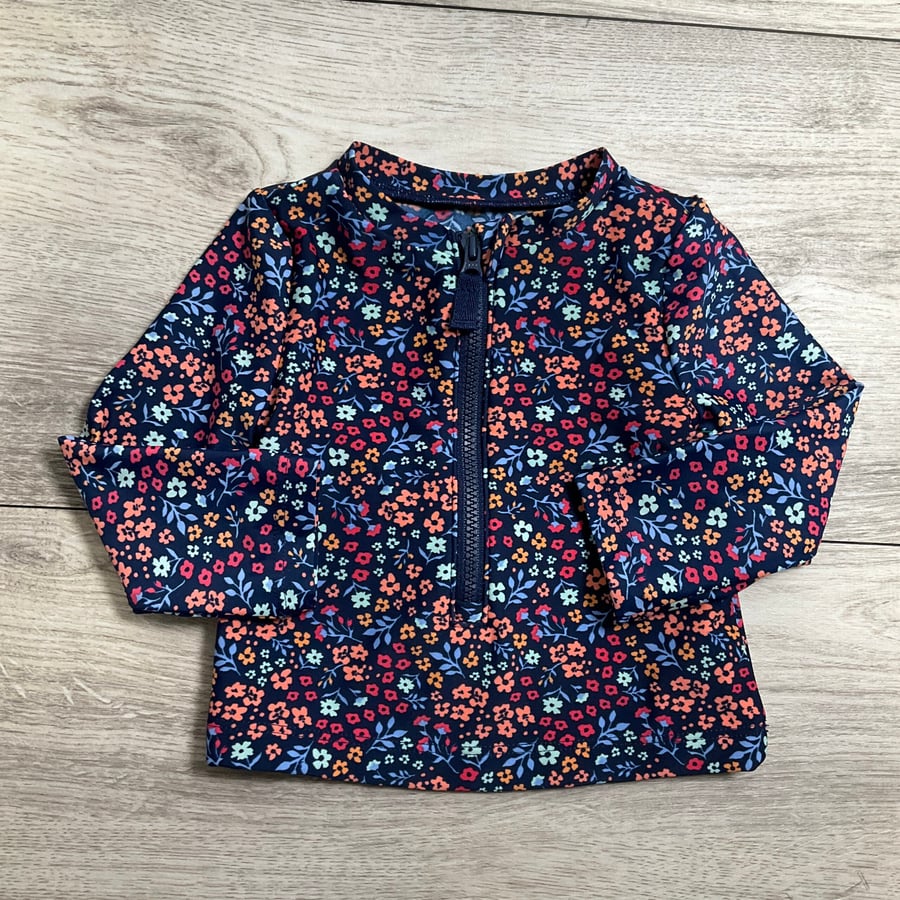 GIRLS - 3/6 Month - Swim Shirt
