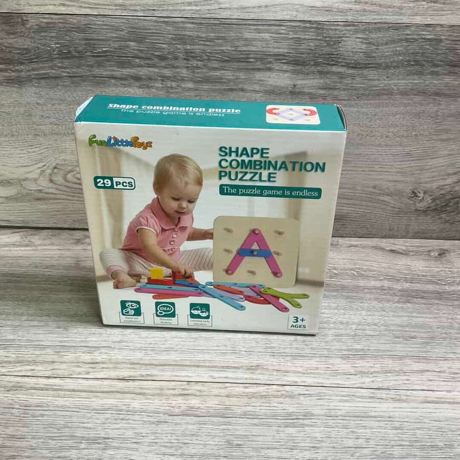 Wooden Shape Combo Puzzle