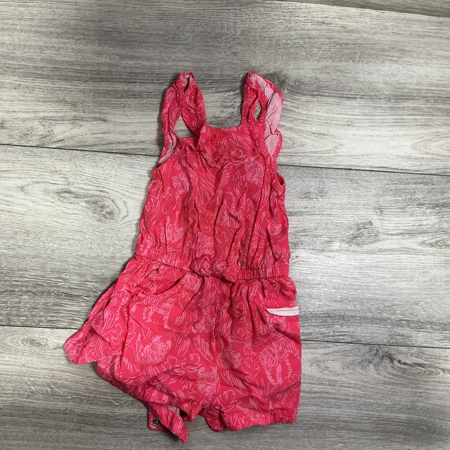 GIRLS - 18 Month - Romper - play clothes stains not noticeable on outside