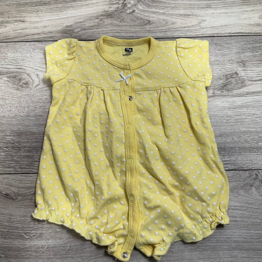 GIRLS - 3/6 Month - Romper
