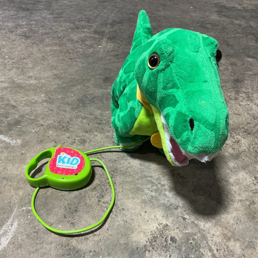 Kid Connection Plush Walking Dinosaur Sound & Remote Control Leash Tested Works