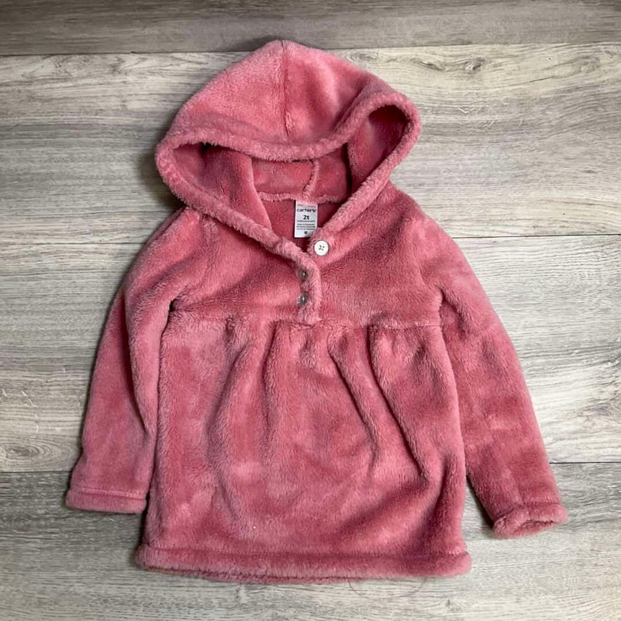 GIRLS - 2T - Hooded Pullover