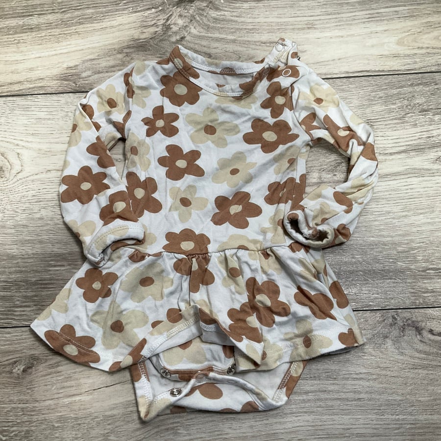 GIRLS - 0/3 Month - Bamboo Twirl Dress