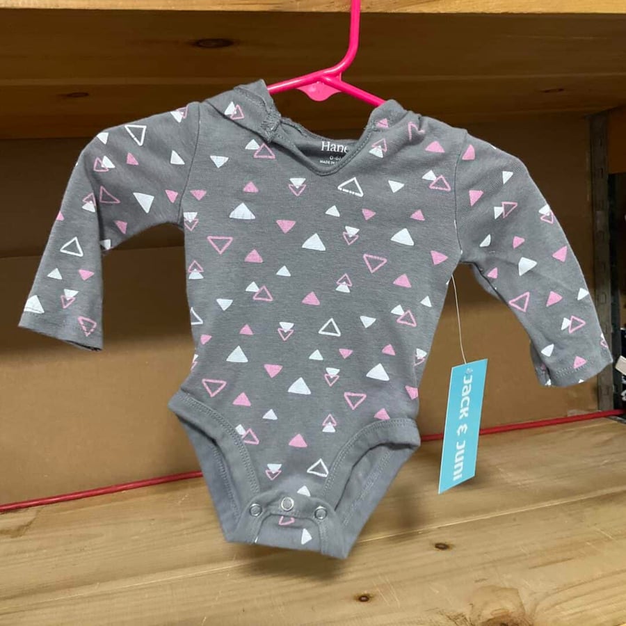 GIRLS - 0/6 Month - Onesie