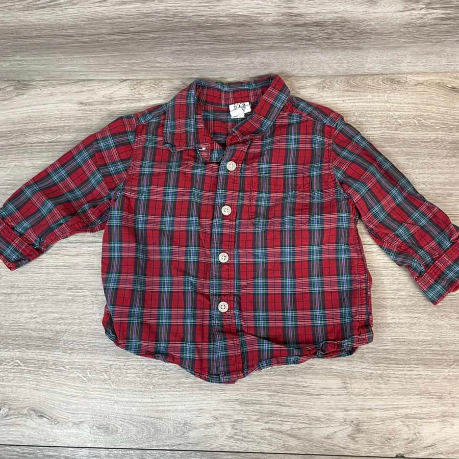 BOYS - 6/12 Months - Button Down