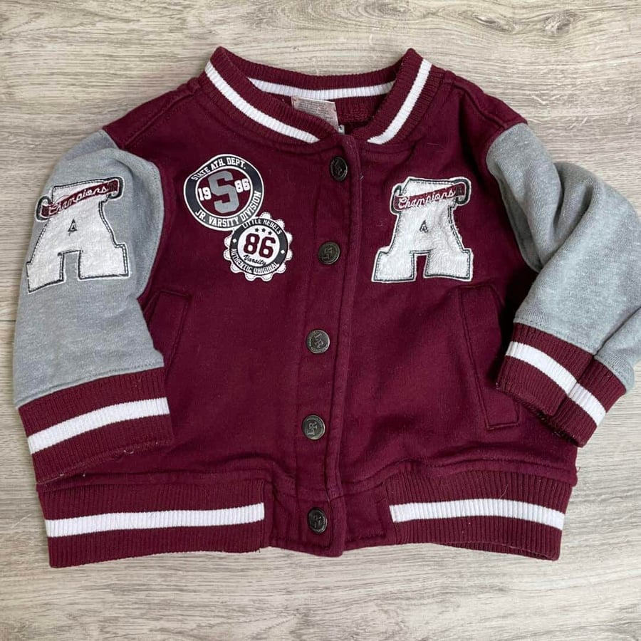 BOYS - 12 Months - Thick Varsity Jacket