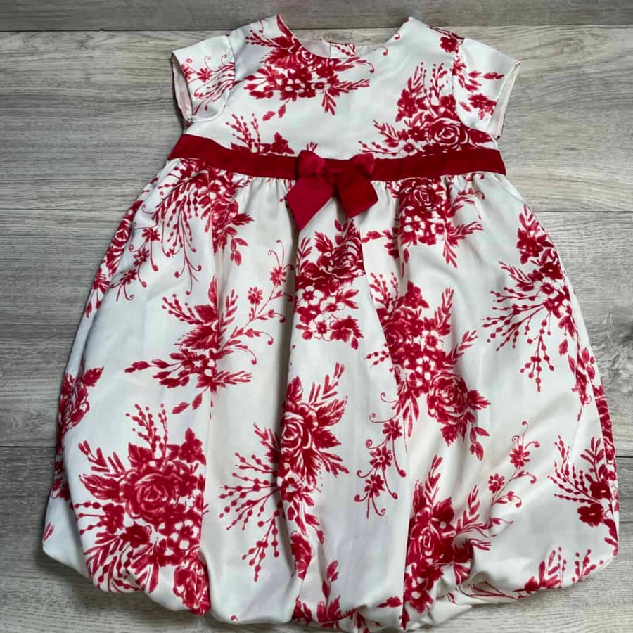 GIRLS - 3T - Satin Bubble Dress