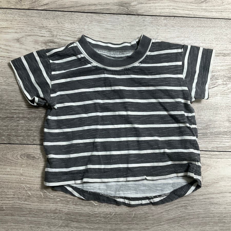 BOYS - 3/6 Month - light gray Shirt