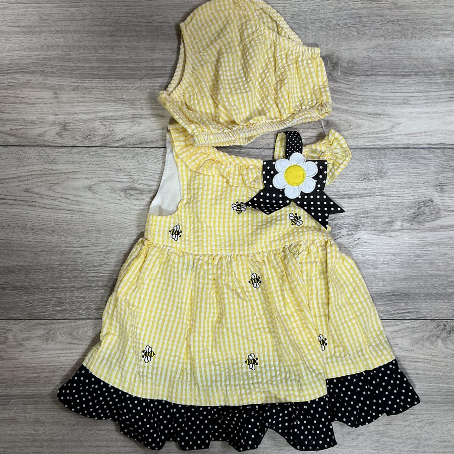 GIRLS - 12 Month - Dress with Bloomers