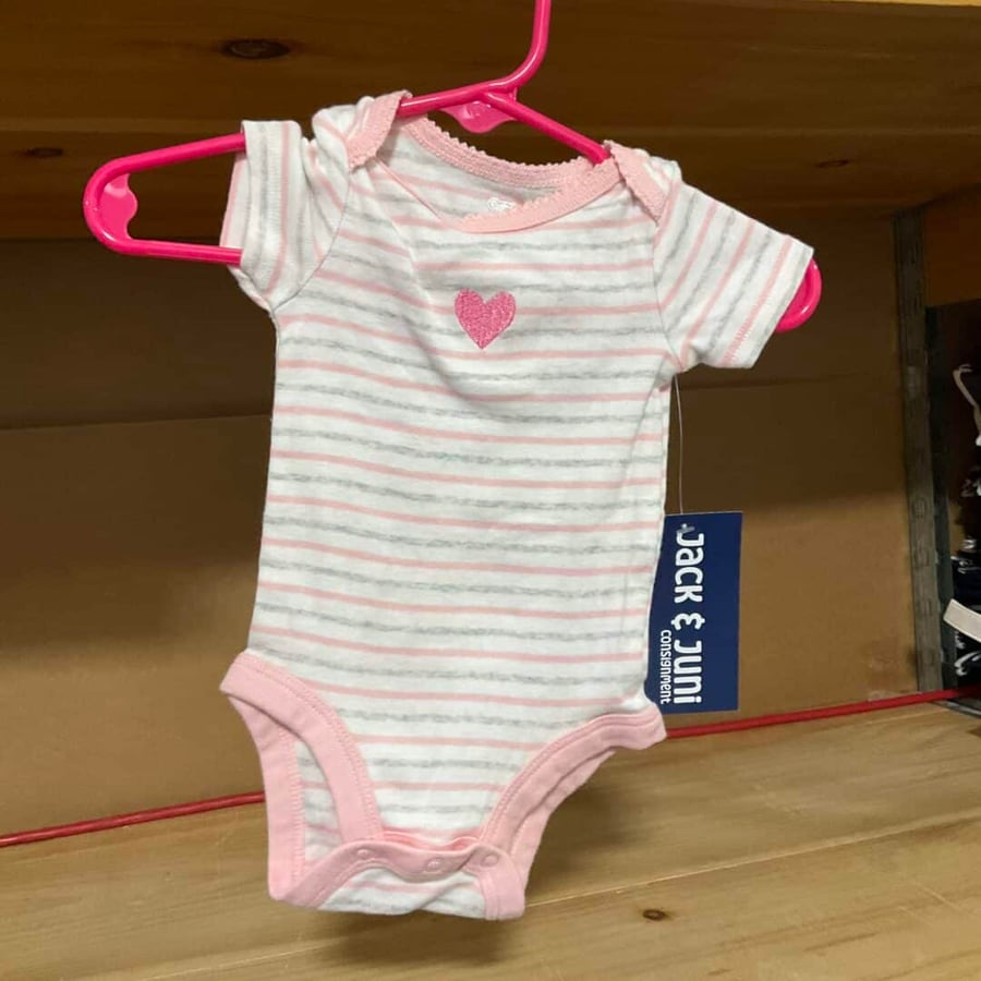 GIRLS - 0/3 Month - Onesie