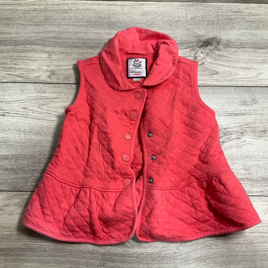 GIRLS - 4/5T - Vest - Vintage