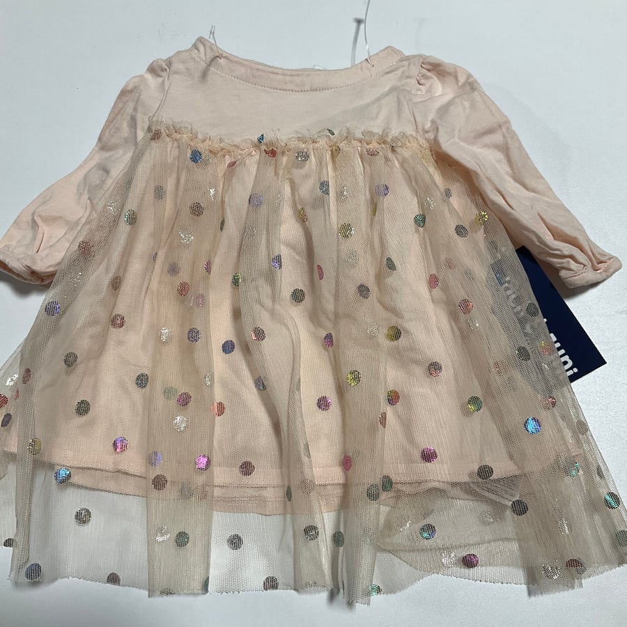 GIRLS - 3/6 Month - Dress with Bloomers