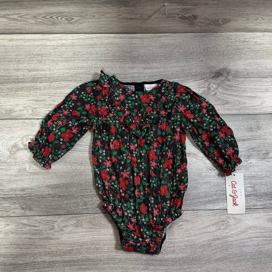 GIRLS - 6/9 Month - Onesie - NEW