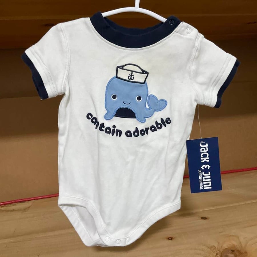 BOYS - 6/12 Month - Onesie