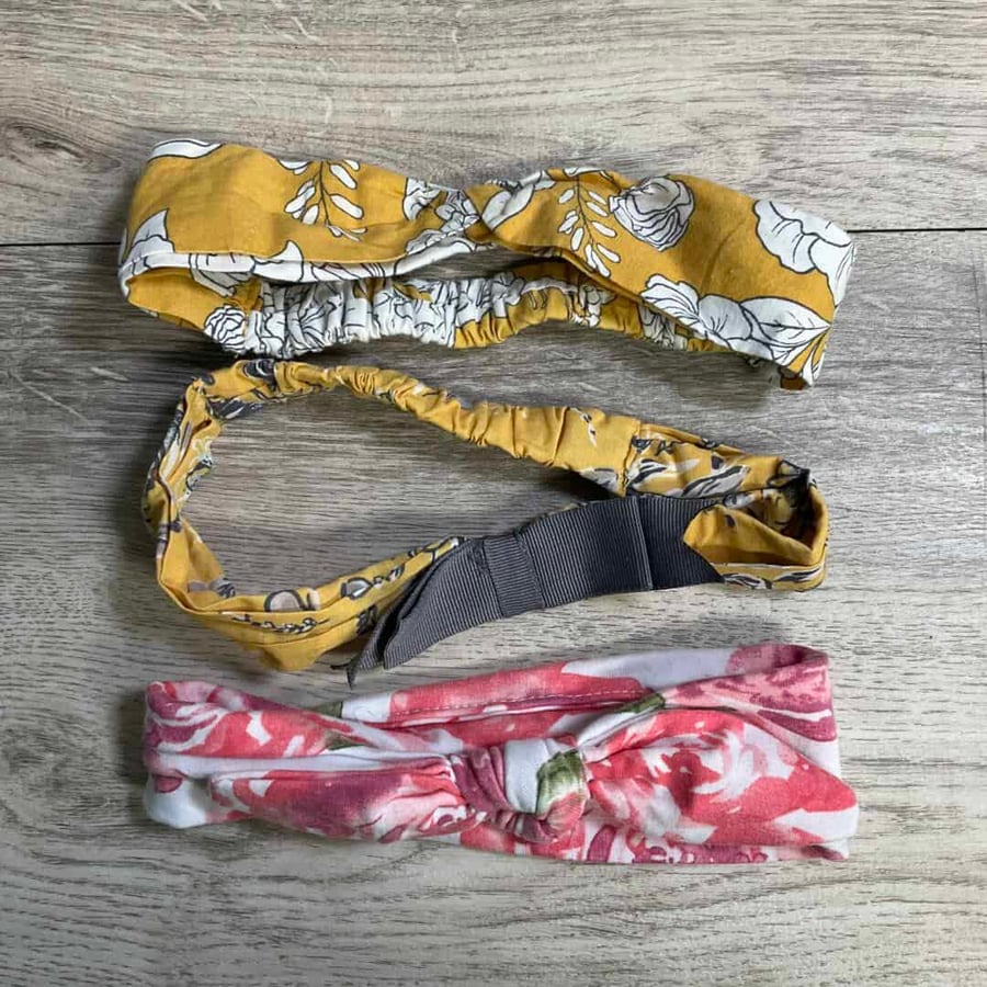 GIRLS – 0/6 Months – Headband Bows