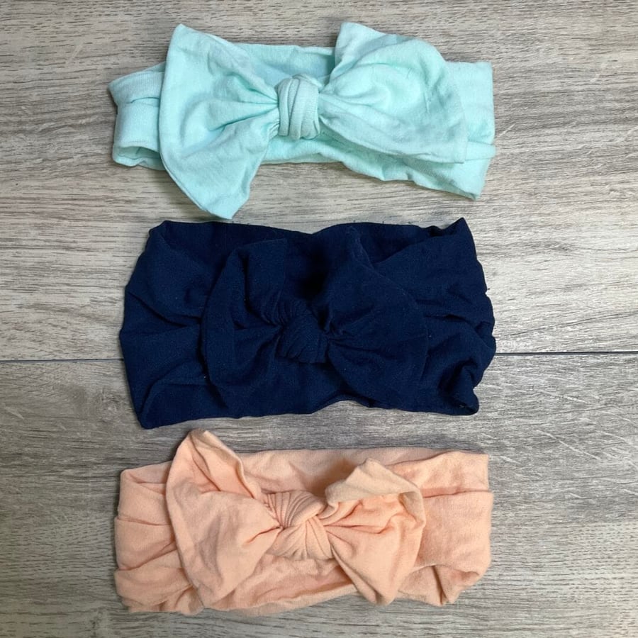 GIRLS - 0/6 Months - Headband Bows