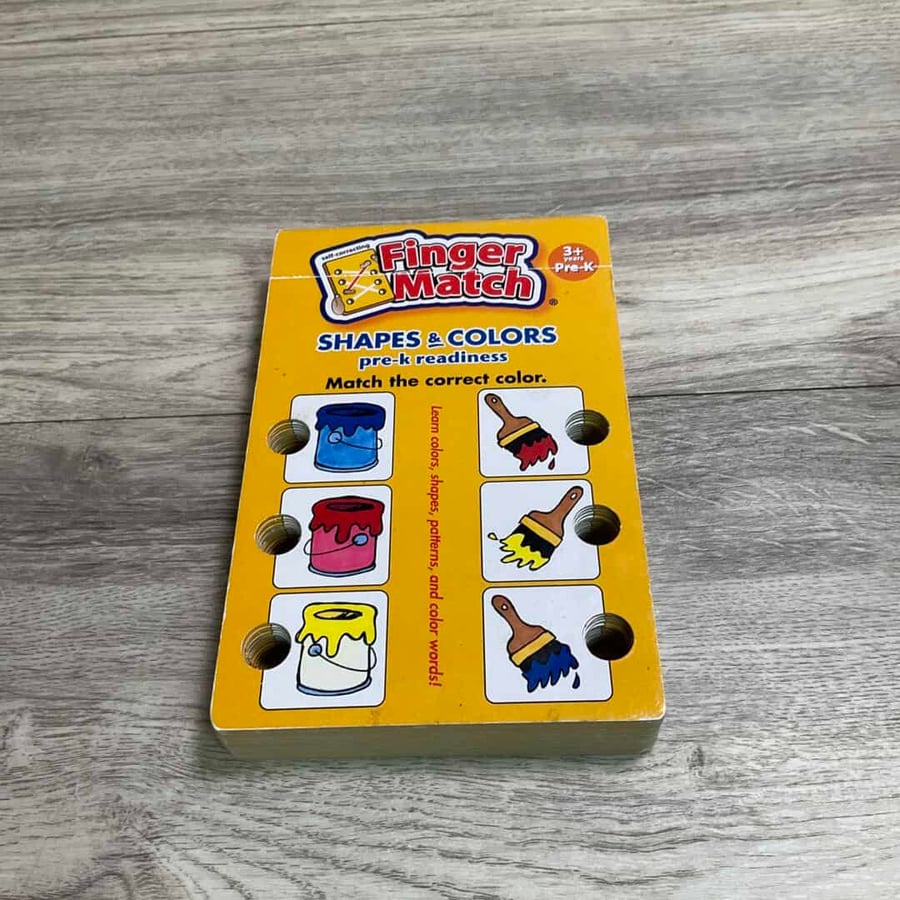 Finger Matching: Shapes & Colors