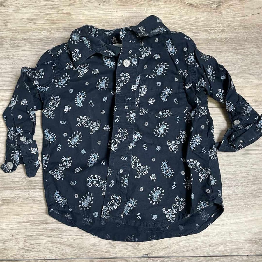 BOYS - 6/12 Months - Button Down