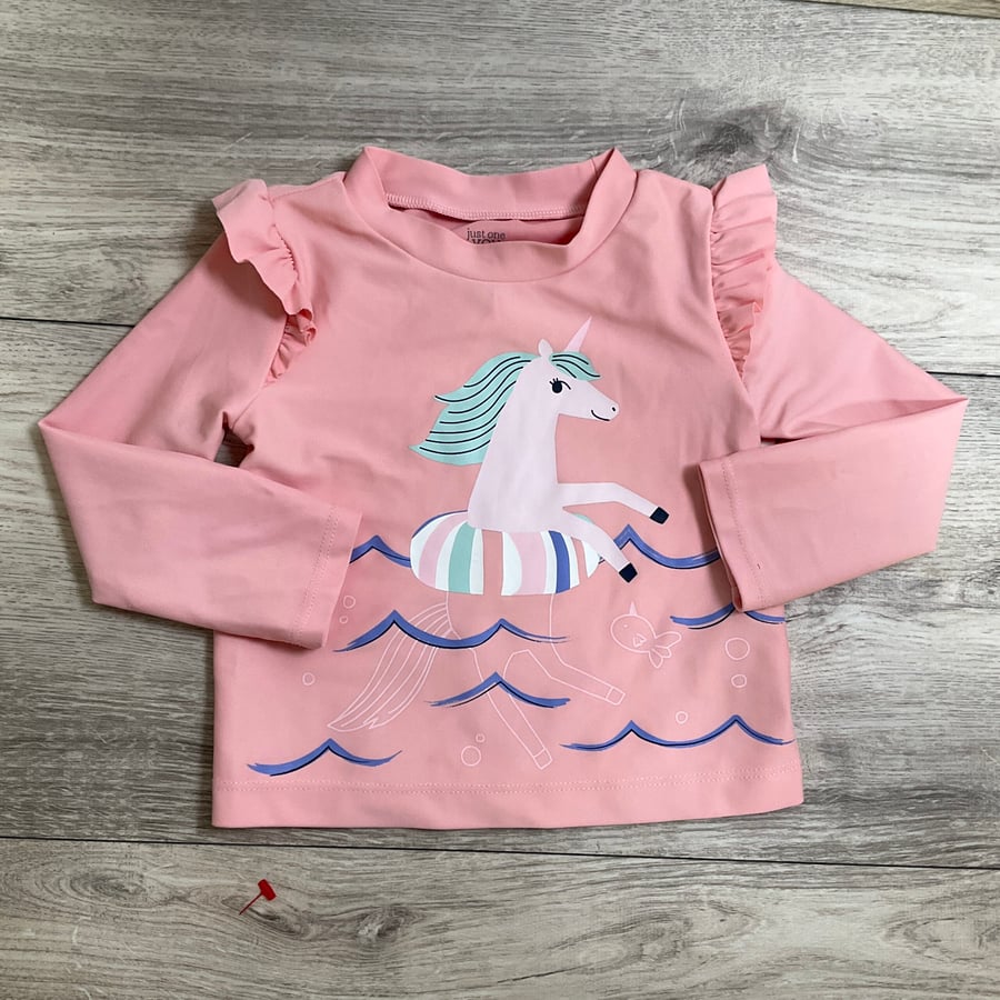 GIRLS - 18 Month - Swim Shirt