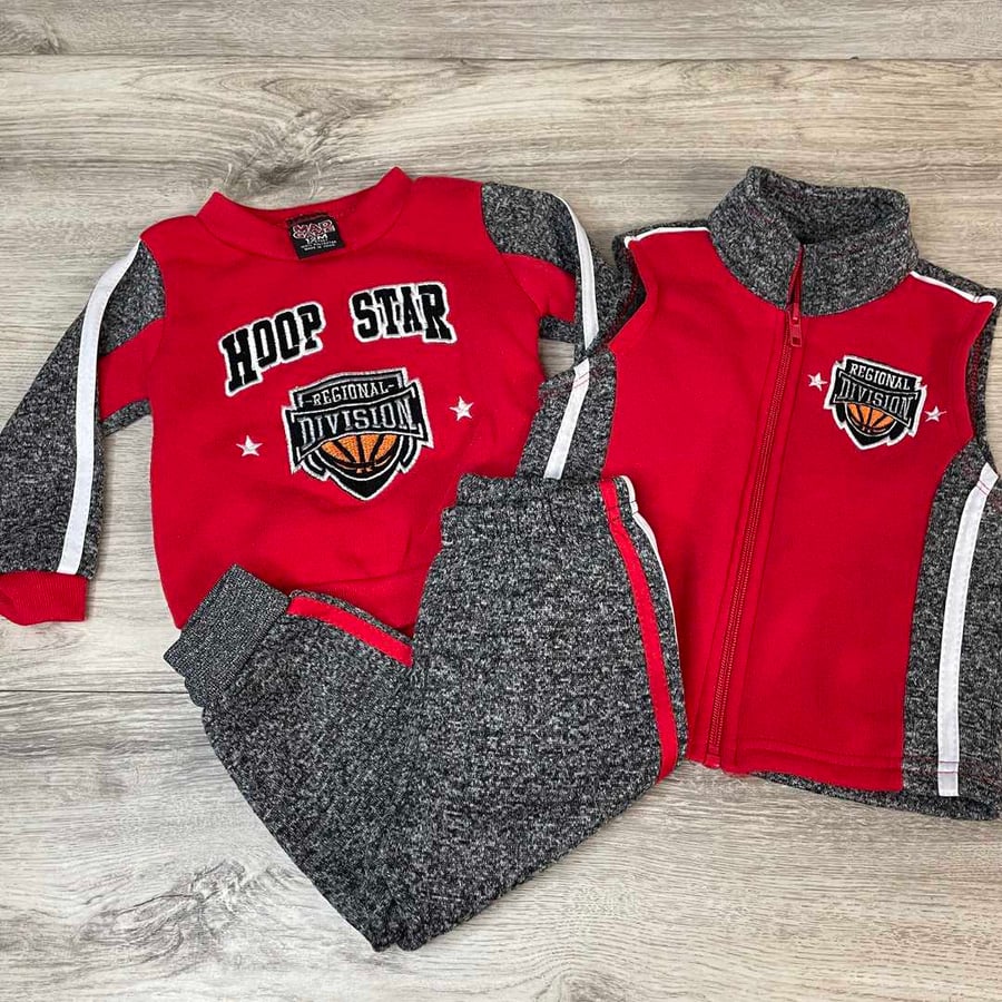 BOYS - 12 Months - 3 Piece Outfit