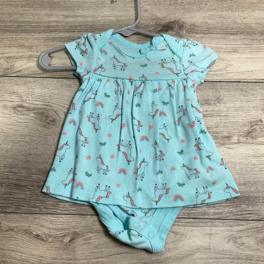 GIRLS - 0/3 Month - Outfit Onesie