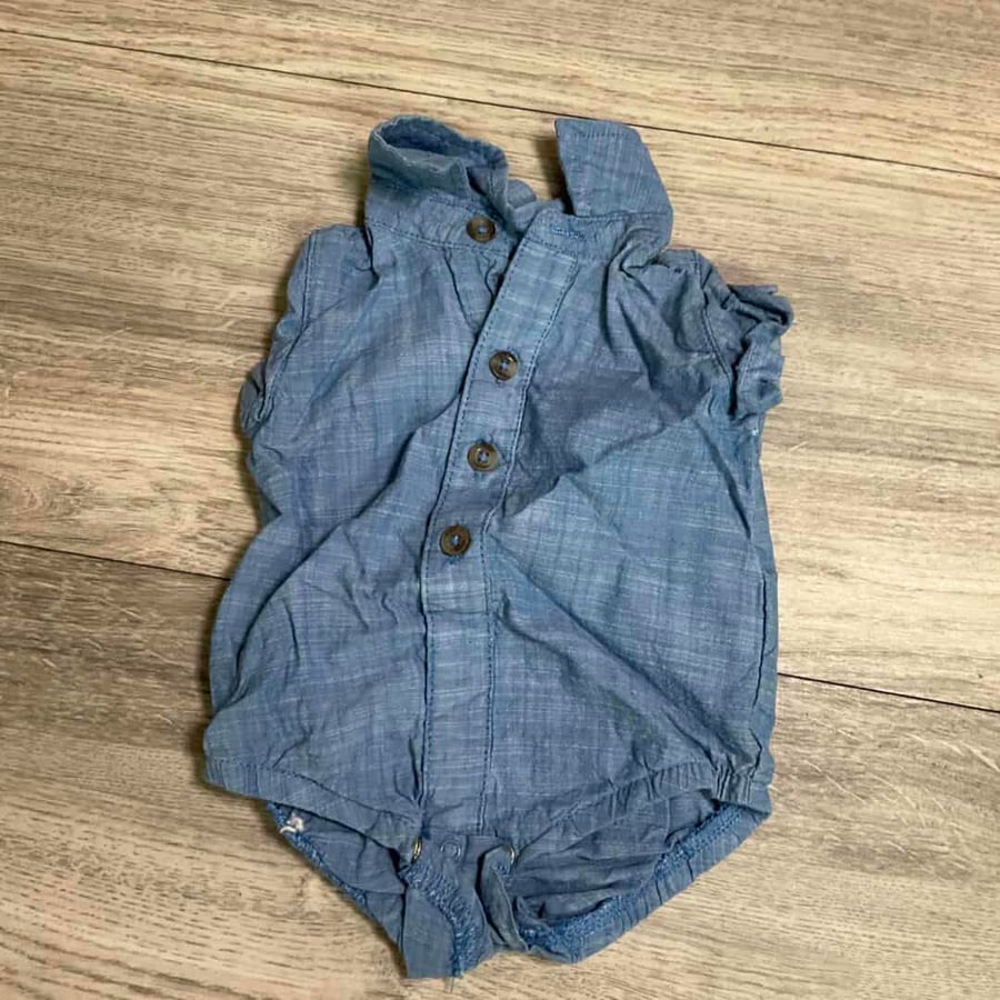 BOYS - 0/3 Months - Dress Onesie