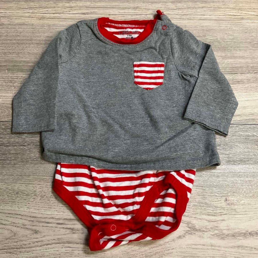 BOYS - 6/9 Months - Outfit Onesie