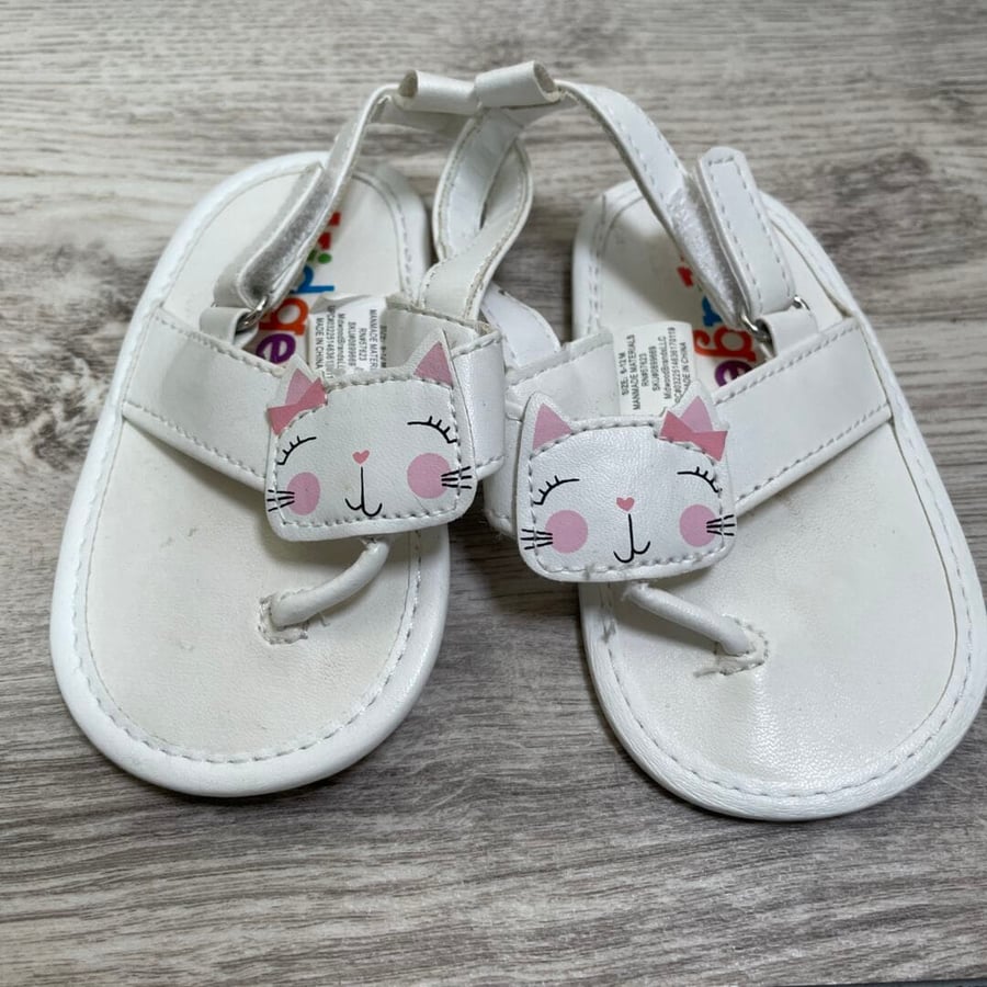 GIRLS - 6/12 Months - Flip Flops (Non Structural)