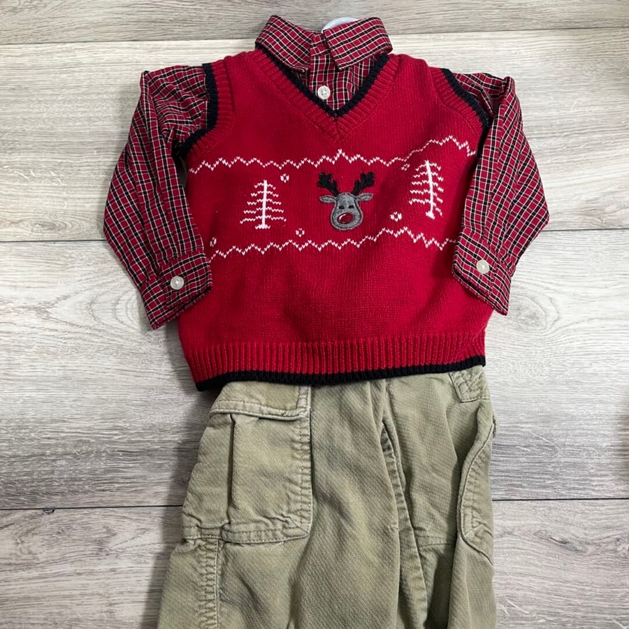 BOYS - 12 Months - 3 Piece Outfit