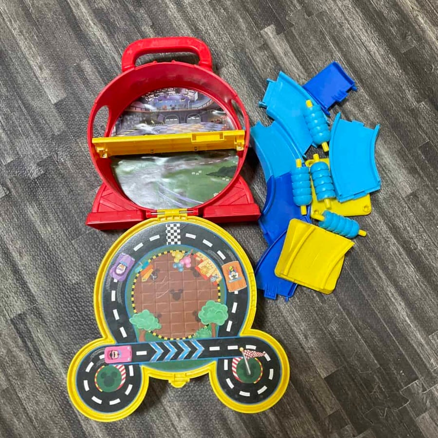 Mickey Mouse Portable Train Set