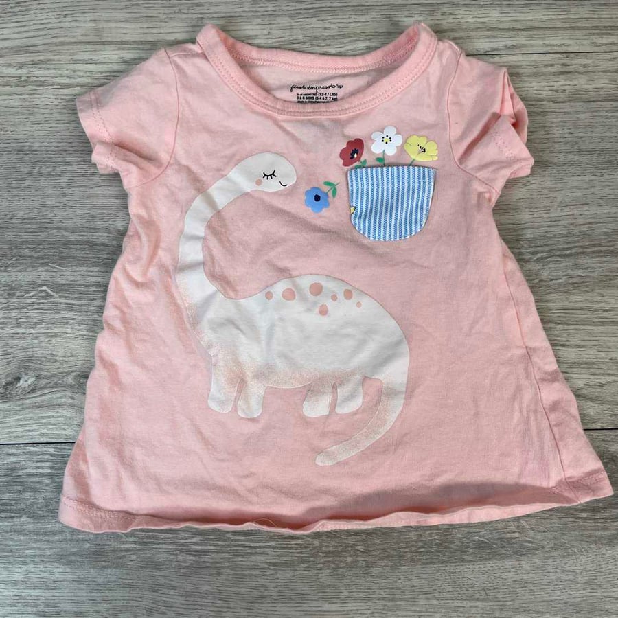 GIRLS -3/6 Months - Shirt - Play Clothes Condition