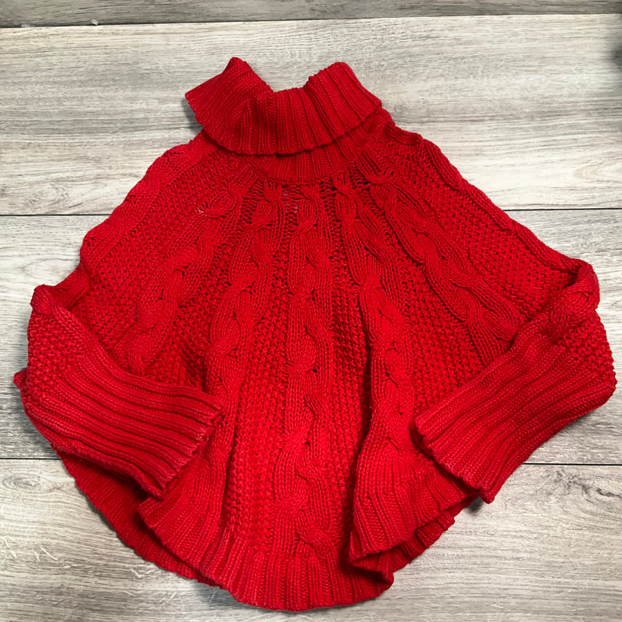 GIRLS - 2T - Poncho
