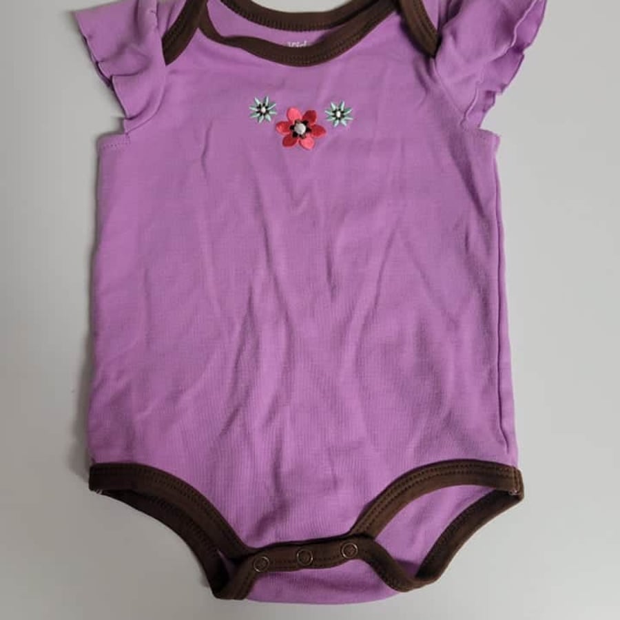 GIRLS - #1073 - 3/6 Months - Onesie - Play Clothes Condition