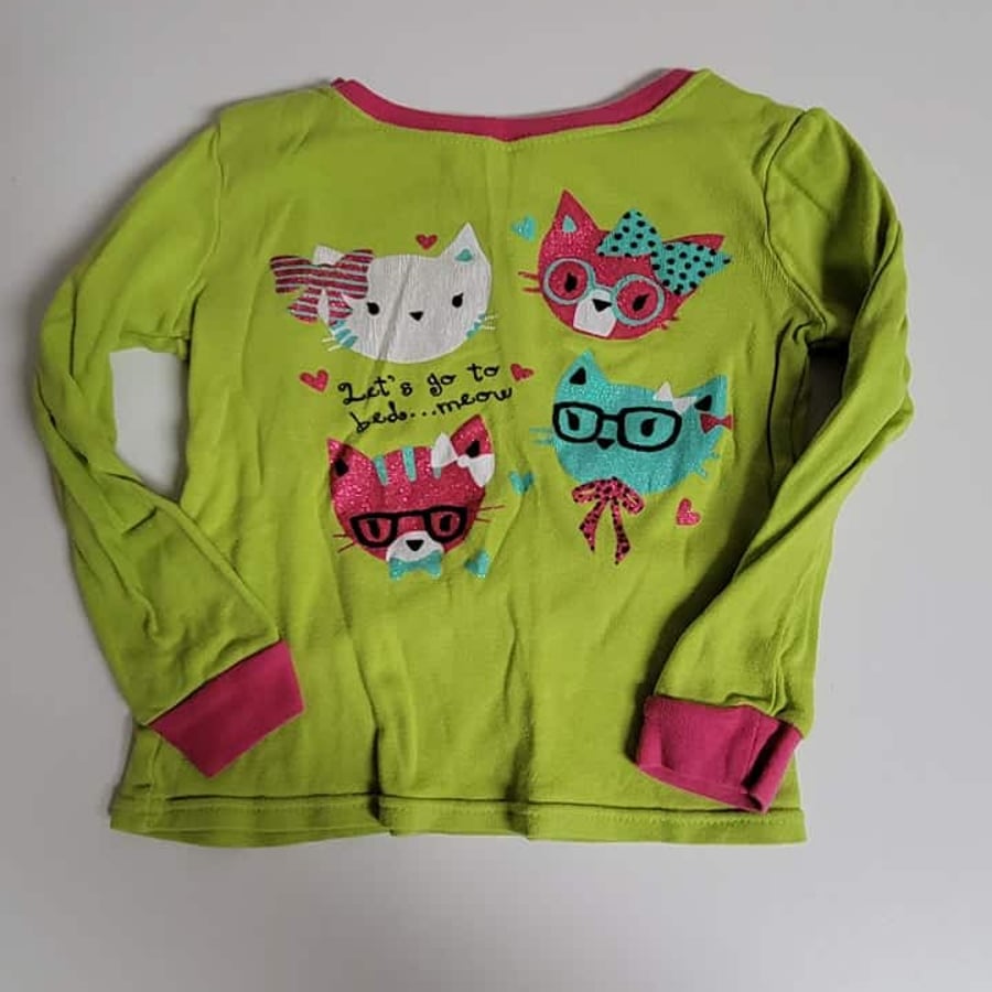 GIRLS - #163 - Size 4 - PJ Top - Play Clothes Condition