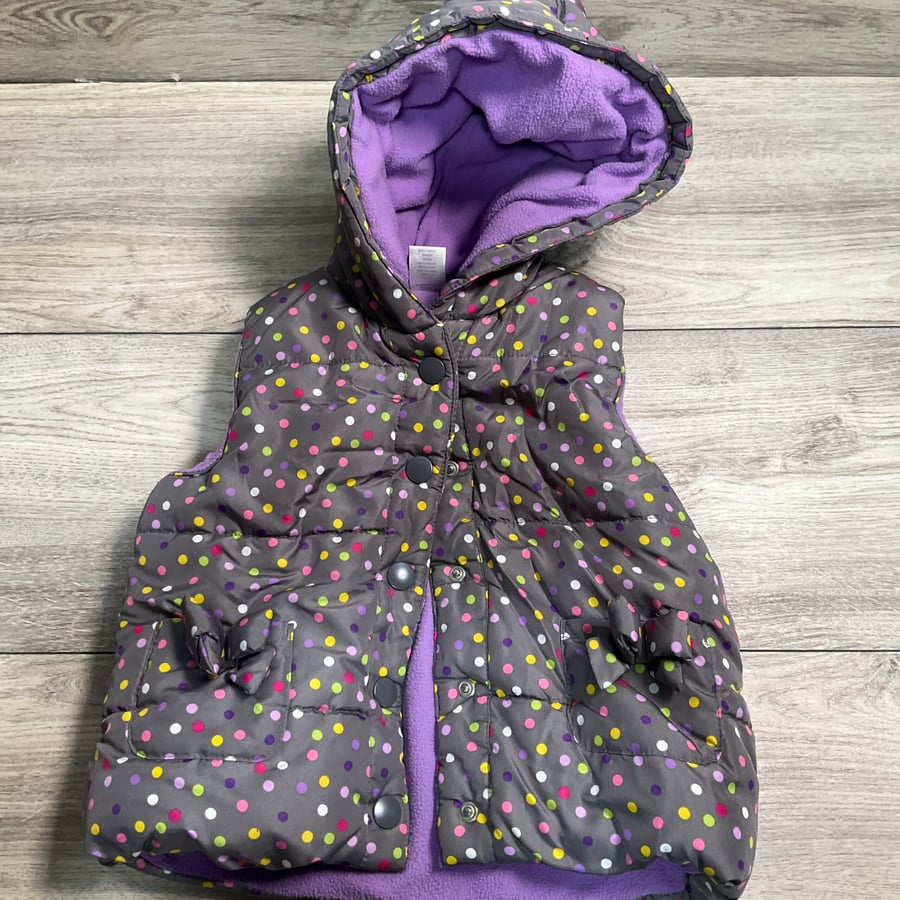 GIRLS - 4/5T - Vest - Vintage
