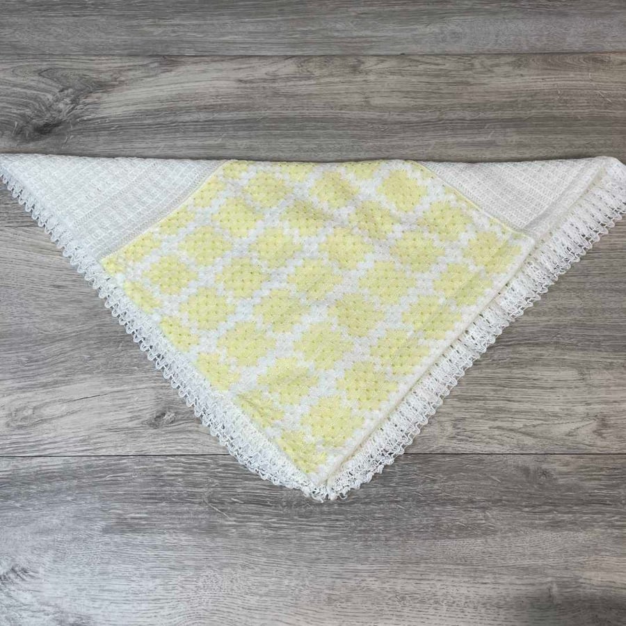 Beautifully Handmade Knitted Baby Blanket