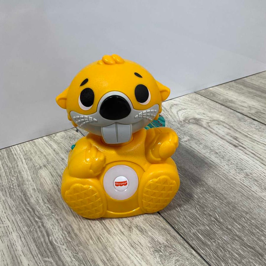 Fisher-Price Baby Learning Toy Linkimals Boppin’ Beaver