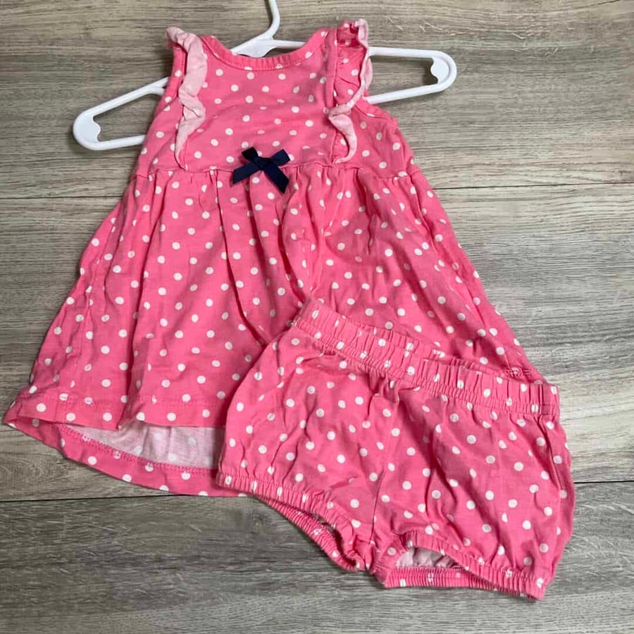GIRLS - 3/6 Months - Dress / Diaper Cover