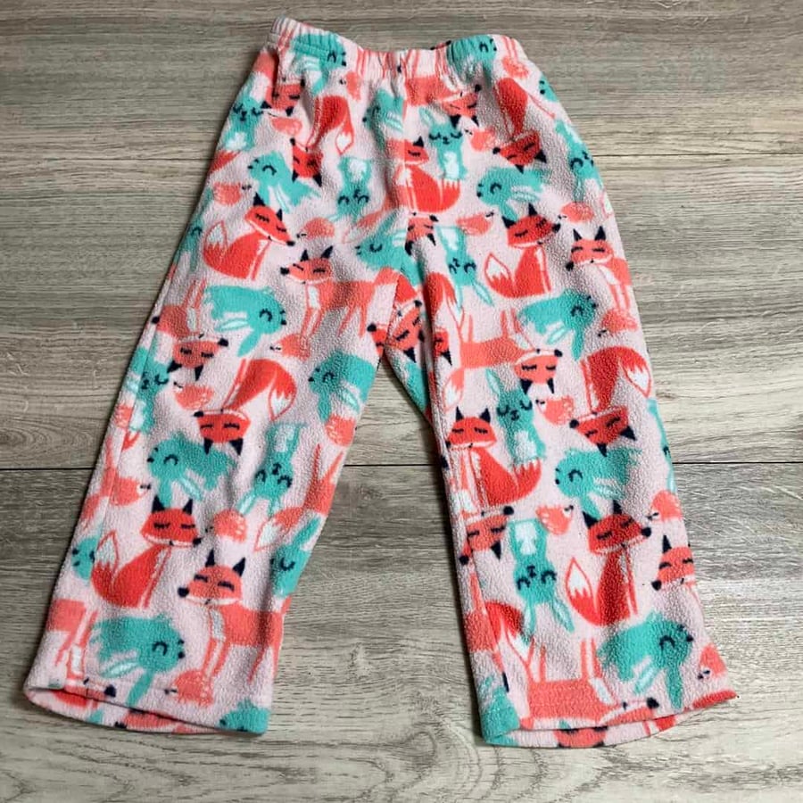 GIRLS - 2T - Fuzzy Pants - Play Clothes Condition (Pilling)