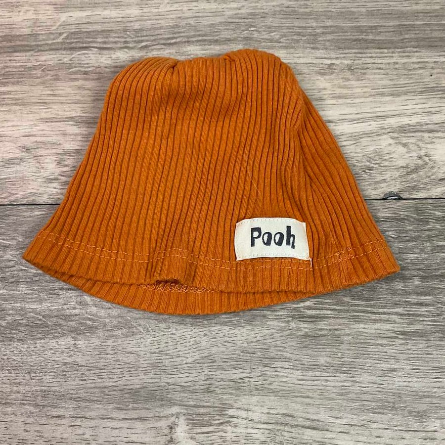 BOYS - Pooh Hat - 6/9 Months -- Stretchy