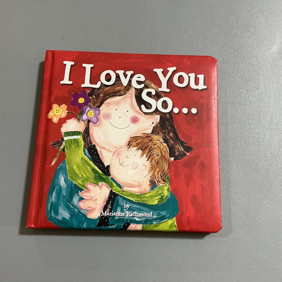 I Love You So - Book