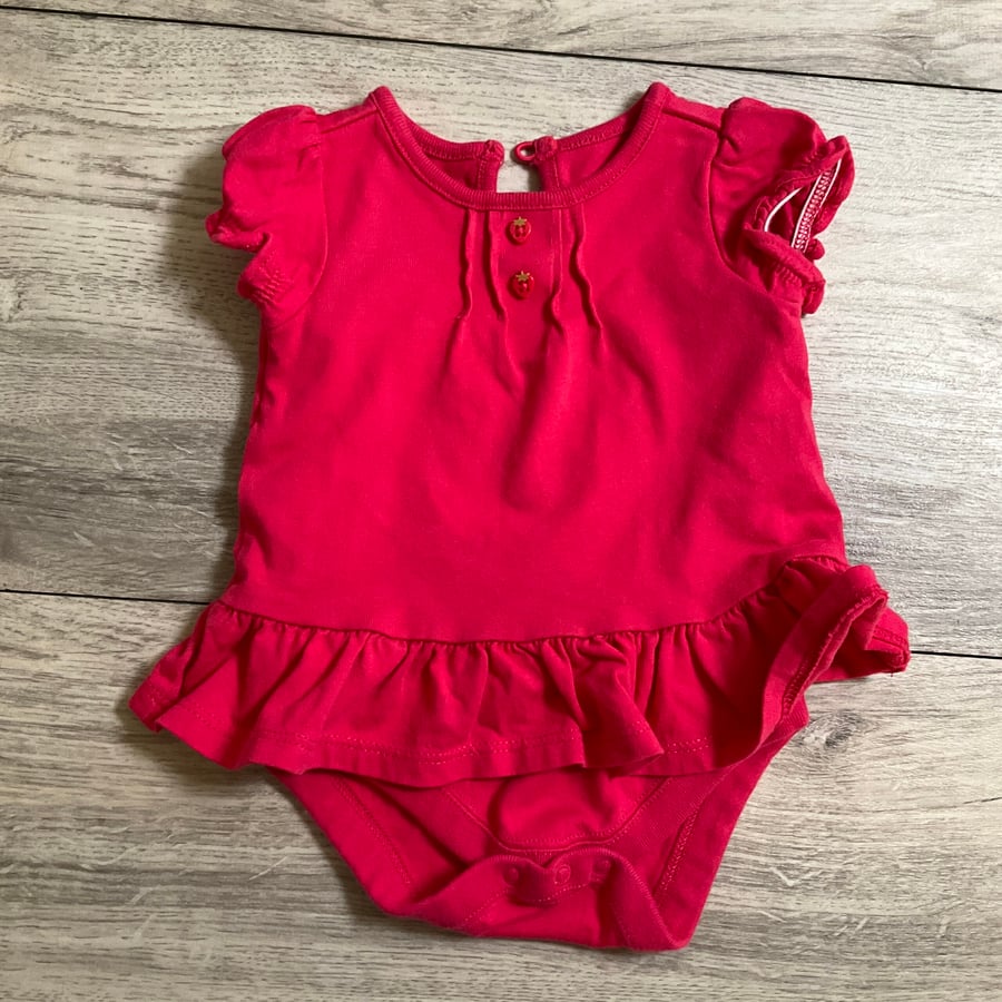GIRLS - 0/3 Month - Outfit Onesie