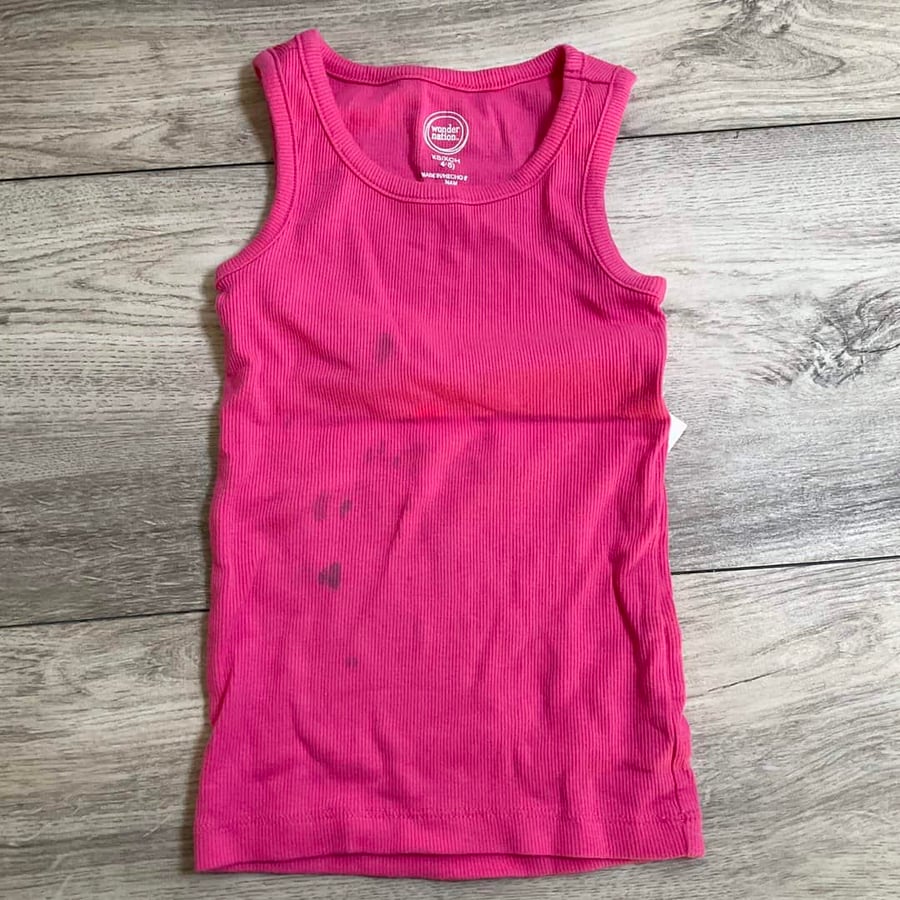 GIRLS - Size 4/5 - Tank - Heavy Play Clothes
