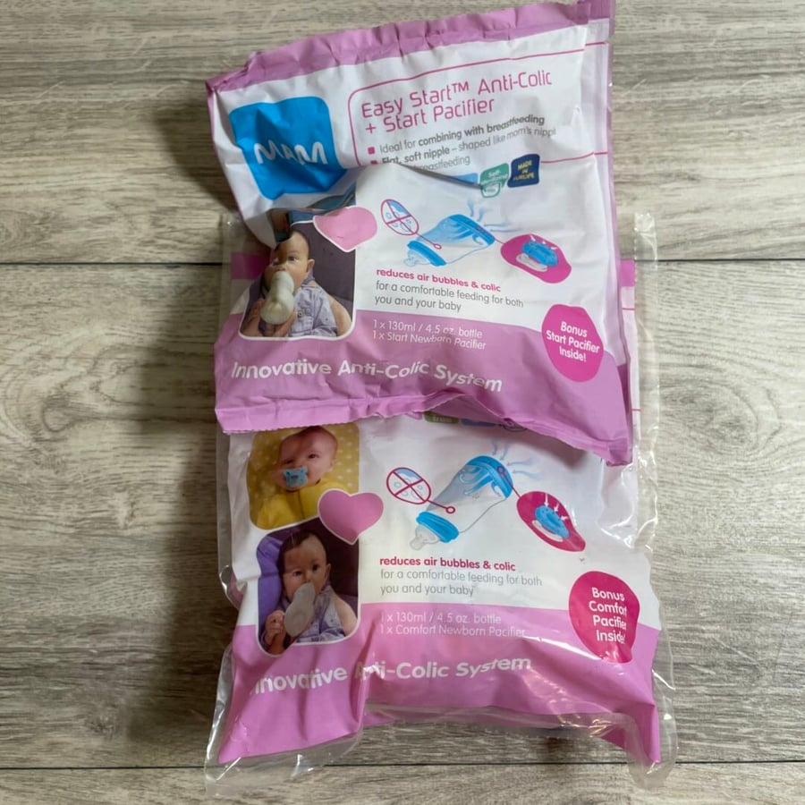 Easy Start Mam Bottles - 2 Pack - NEW