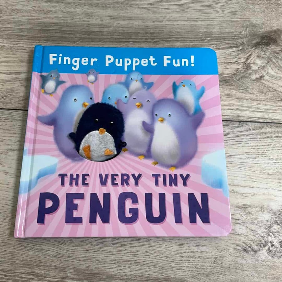 THE VERY TINY PENGUIN Finger Puppet Fun Board Book