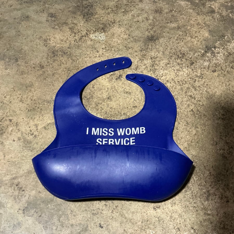 I Miss Womb Service Bib