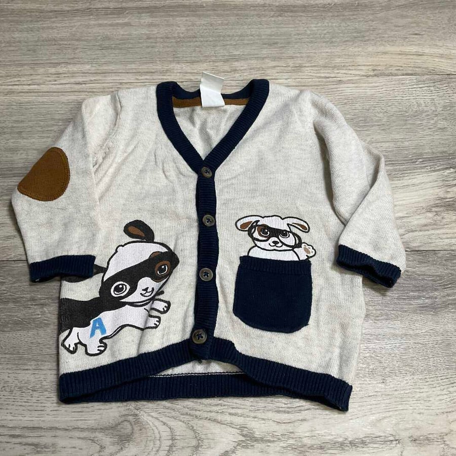 BOYS - 6/9 Months - Sweater Cardigan